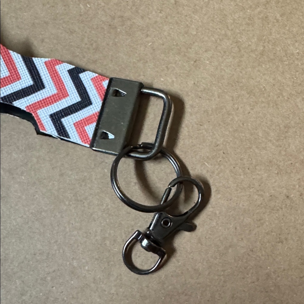 Chevron Keychain Wristlet - Picture 3 of 3